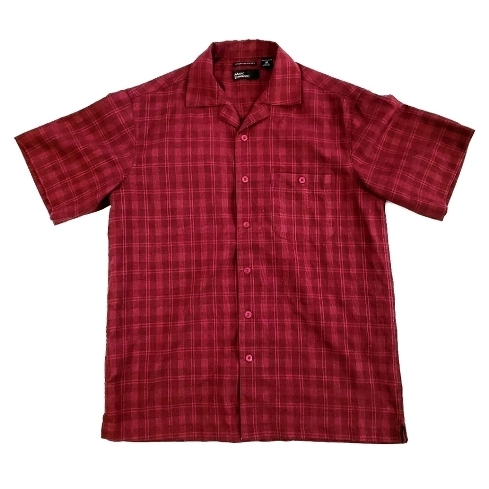 MARC Edwards Purple Button-Up Dress Shirt